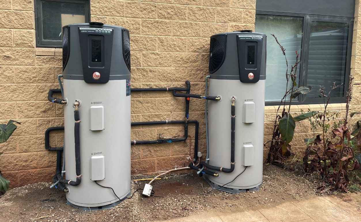hotwater installation by plumbers